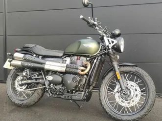 triumph scrambler 900 2025 900 cm3 | moto trail | 801 km | vert | 95610 eragny