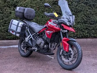 2020 triumph tiger 900 gt - low miles - full luggage