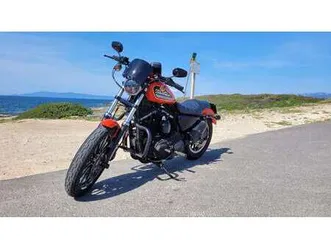 harley-davidson sportster xl 883 arancione