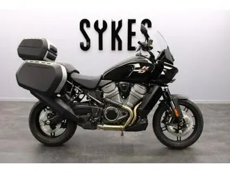 new harley-davidson ra1250 pan america 1250 in vivid black with luggage