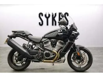 2021 harley-davidson ra1250s pan america special with arh in vivid black