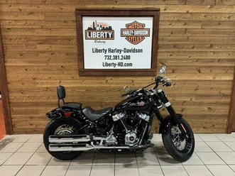 2019 harley-davidson® softail slim® vivid black flsl