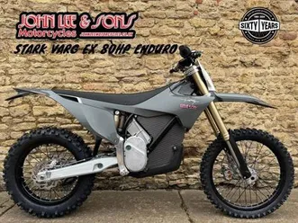 stark varg ex electric enduro bike, new 2026 model, grey, 80hp model, in stock