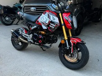 honda grom 125 msx monkey tuning akrapovic öhlins top