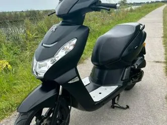 peugeot kisbee black edition 2019 — scooters | peugeot — marktplaats