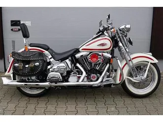 harley davidson heritage springer softail flsts evo 1997 red trim