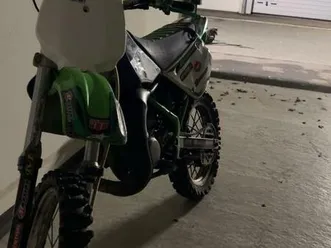 kawasaki kx 80 crossmaschine (großrad) - viele neuteile