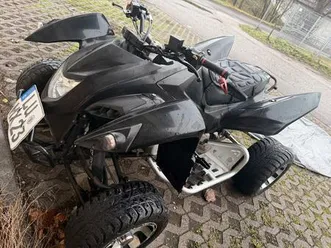 adly 320 quad atv schwarz - gut erhalten