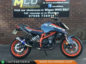 ktm 390 duke 74reg 1982miles fsh immaculate with extras