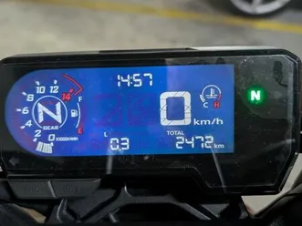 honda cb650r 2023 - gray - 2500kms nogueira e silva escura