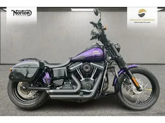 harley-davidson dyna 1690 fxdb street bob custom cruiser petrol manual (77 ps) 1690 cc