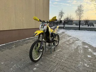 suzuki rm 85 na dużych kolach kobylin