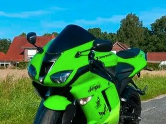 kawasaki ninja zx6r p 2007 grün verschleissteile neuwertig