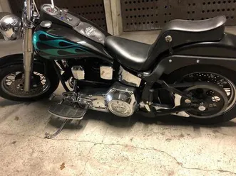 harley davidson 1338softail flstc ez:07/1989 42000meilen 2vorb.