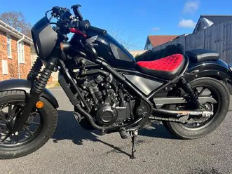 honda cmx500 rebel custom cruiser petrol manual euro 5 (46 ps) 471 cc