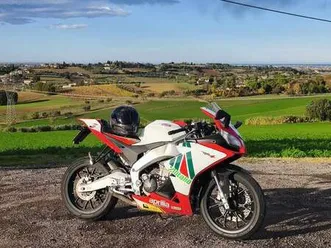 aprilia rs 125 replica abs bianco