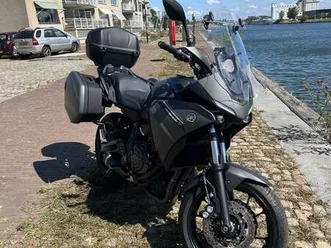 yamaha tracer 7 gt grijs