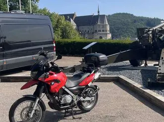 bmw f 650 gs rood