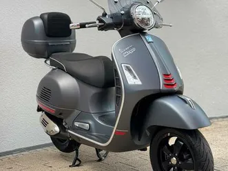 vespa gts super sport 300 grau matt hpe 24 ps 1.hand historie vol