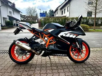 ktm rc 125 mit tüv & akrapovi̇c auspuff