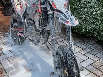 ktm exc 450 supermoto umbau / excel felgen / akrapovic