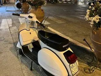 piaggio px 150 bianco