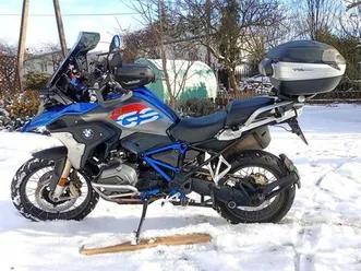 bmw r 1200 gs rallye biale blota