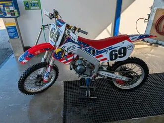 50 ccm renn mofa honda cr 125 250 mofarennen motocross am6