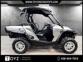 2012 can-am commander xt 800 dps très bas millage !