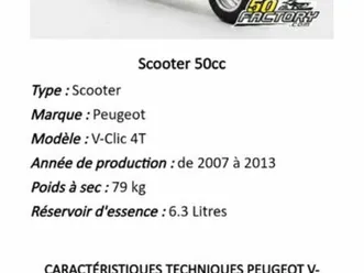 scooter peugeot v-clic