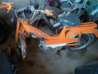 mobylette orange 50 v