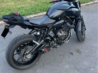 yamaha mt07 a2 abs black