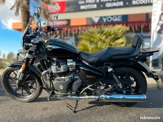 royal enfield 650 super meteor green occasion