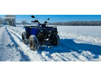 quad yamaha 350■homologué route avec carte grise à jour ■attelage