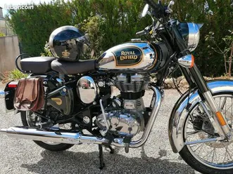royal enfield bullet classic 500 chrome - parfait état