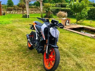 ktm duke 125 2023 abs, silencieux ixrace