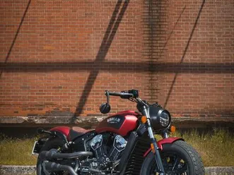 indian scoot bobber red smoke