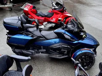 can-am spyder rt 2020 1330 cm3 | moto trike | 26 080 km | bleu | 59161 naves