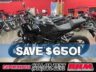 *save $650!* new 2025 honda cb300r sport motorcycle