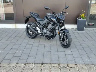 yamaha mt-03 2025 schwarz neu sofort verfügbar