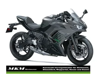 kawasaki ninja 650 2026 in grau - vorrätig!