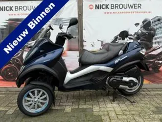 piaggio mp3 400 touring | 46.000 km | hoog windscherm | cust — motoren | piaggio — marktplaats