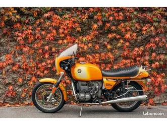 bmw r90s 1974 – daytona orange – moto de collection