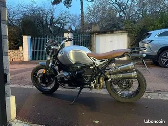 bmw r nine t scrambler aluminium brosse