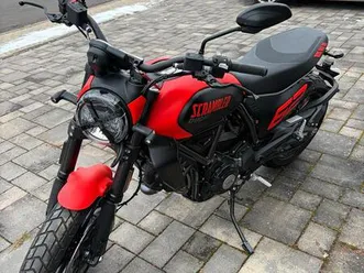 ducati scrambler full throttle 800 nur 386 km neuzustand