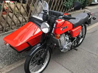 mz etz 250 gespann deluxe in original und bestzustand