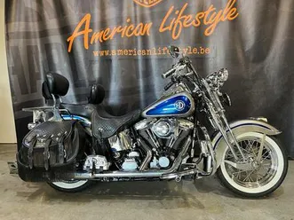 ② harley-davidson chopper softail heritage springer