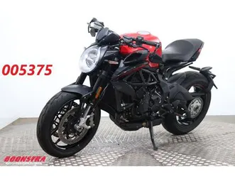 mv agusta dragster 800 brutale 800 rosso abs led 12.322 km