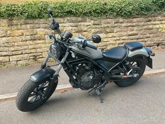 honda rebel cmx 500, 1 jahr alt
