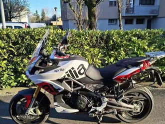 aprilia caponord 1200 abs travel pack bianco